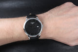  Shop Authentic Tissot T Classic Tradition Quartz Black Dial Black Leather Strap Watch For Men - T063.610.16.058.00 - Luxxuri