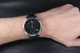  Shop Authentic Tissot T Classic Tradition Chronograph Black Dial Black Leather Strap Watch For Men - T063.617.16.057.00 - Luxxuri