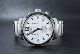  Shop Authentic Tissot Quickster Chronograph Silver Dial Watch For Men - T095.417.11.037.00 - Luxxuri