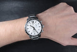  Shop Authentic Tissot Quickster Chronograph Silver Dial Watch For Men - T095.417.11.037.00 - Luxxuri