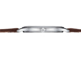  Shop Authentic Tissot T Classic Tradition 5.5 Quartz White Dial Brown Leather Strap Watch For Men - T063.409.16.018.00 - Luxxuri