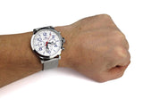  Shop Authentic Tommy Hilfiger Jake Quartz White Dial Silver Mesh Bracelet Watch for Men - 1791233 - Luxxuri