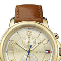  Shop Authentic Tommy Hilfiger Claudia Rose Gold Dial Brown Leather Strap Watch for Women - 1781818 - Luxxuri