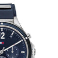  Shop Authentic Tommy Hilfiger Eve Chronograph Quartz Blue Dial Blue Rubber Strap Watch For Women - 1782281 - Luxxuri