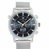  Shop Authentic Tommy Hilfiger Harrison Quartz Grey Dial Silver Mesh Bracelet Watch for Men - 1790877 - Luxxuri
