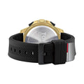 Shop Authentic Tommy Hilfiger Jeans Digital Analog Gold Dial Black Rubber Strap Watch For Women  - 1791762 - Luxxuri