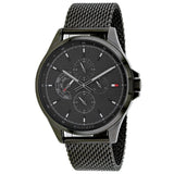  Shop Authentic Tommy Hilfiger Shawn Chronograph Quartz Grey Dial Grey Mesh Bracelet Watch for Men - 1791613 - Luxxuri