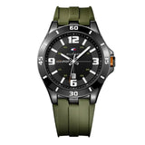  Shop Authentic Tommy Hilfiger Drew Black Dial Green Rubber Strap Watch for Men - 1791065 - Luxxuri
