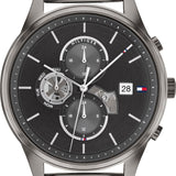  Shop Authentic Tommy Hilfiger Weston Chronograph Grey Dial Grey Mesh Bracelet Watch For Men - 1710506 - Luxxuri