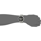  Shop Authentic Tommy Hilfiger Chronograph Black Dial Silver Mesh Bracelet Watch for Men - 1791292 - Luxxuri