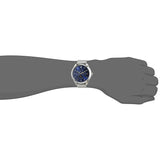  Shop Authentic Tommy Hilfiger Oliver Quartz Blue Dial Silver Mesh Bracelet Watch for Men - 1791302 - Luxxuri