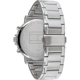  Shop Authentic Tommy Hilfiger Chronograph Grey Dial Silver Steel Strap Watch for Men - 1710382 - Luxxuri