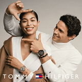  Shop Authentic Tommy Hilfiger Daniel Chronograph Blue Dial Gold Steel Strap Watch for Men - 1710384 - Luxxuri