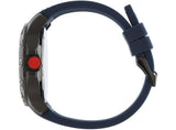  Shop Authentic Tommy Hilfiger Cole Black Dial Blue Rubber Strap Watch for Men - 1790984 - Luxxuri