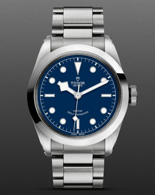  Shop Authentic Tudor Black Bay Automatic Blue Dial Silver Steel Strap Watch for Men - M79540-0004 - Luxxuri