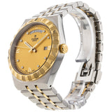  Shop Authentic Tudor Royal Automatic Diamonds Gold Dial Two Tone Steel Strap Watch for Men - M28603-0006 - Luxxuri