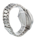 Tudor Style Automatic Diamonds Blue Dial Silver Steel Strap Watch for Men - M12710-0017