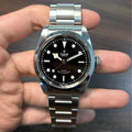  Shop Authentic Tudor Black Bay Automatic Black Dial Silver Steel Strap Watch for Men - M79540-0001 - Luxxuri