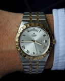  Shop Authentic Tudor Royal Automatic Silver Dial Two Tone Steel Strap Watch for Men - M28603-0001 - Luxxuri