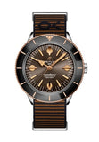 Shop Authentic Breitling Superocean Heritage '57 Outerknown Limited Edition Brown Dial Brown NATO Strap Watch for Men - U103701A1Q1W1 - Luxxuri