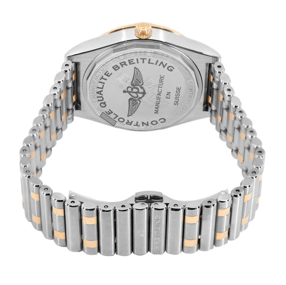  Shop Authentic Breitling Chronomat Automatic 36 White Dial Two Tone Steel Strap Watch for Women - U10380101A1U1 - Luxxuri