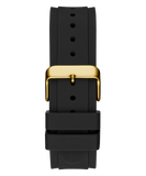  Shop Authentic Guess Fame Quartz Black Dial Black Leather Strap Watch For Women - GW0504L5 - Luxxuri