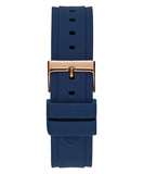  Shop Authentic Guess Limelight Blue Dial Blue Silicone Strap Watch For Women - W1053L1 - Luxxuri