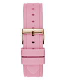  Shop Authentic Guess Rose Gold Dial with Diamonds Pink Rubber Strap Watch For Women - W1053L3 - Luxxuri