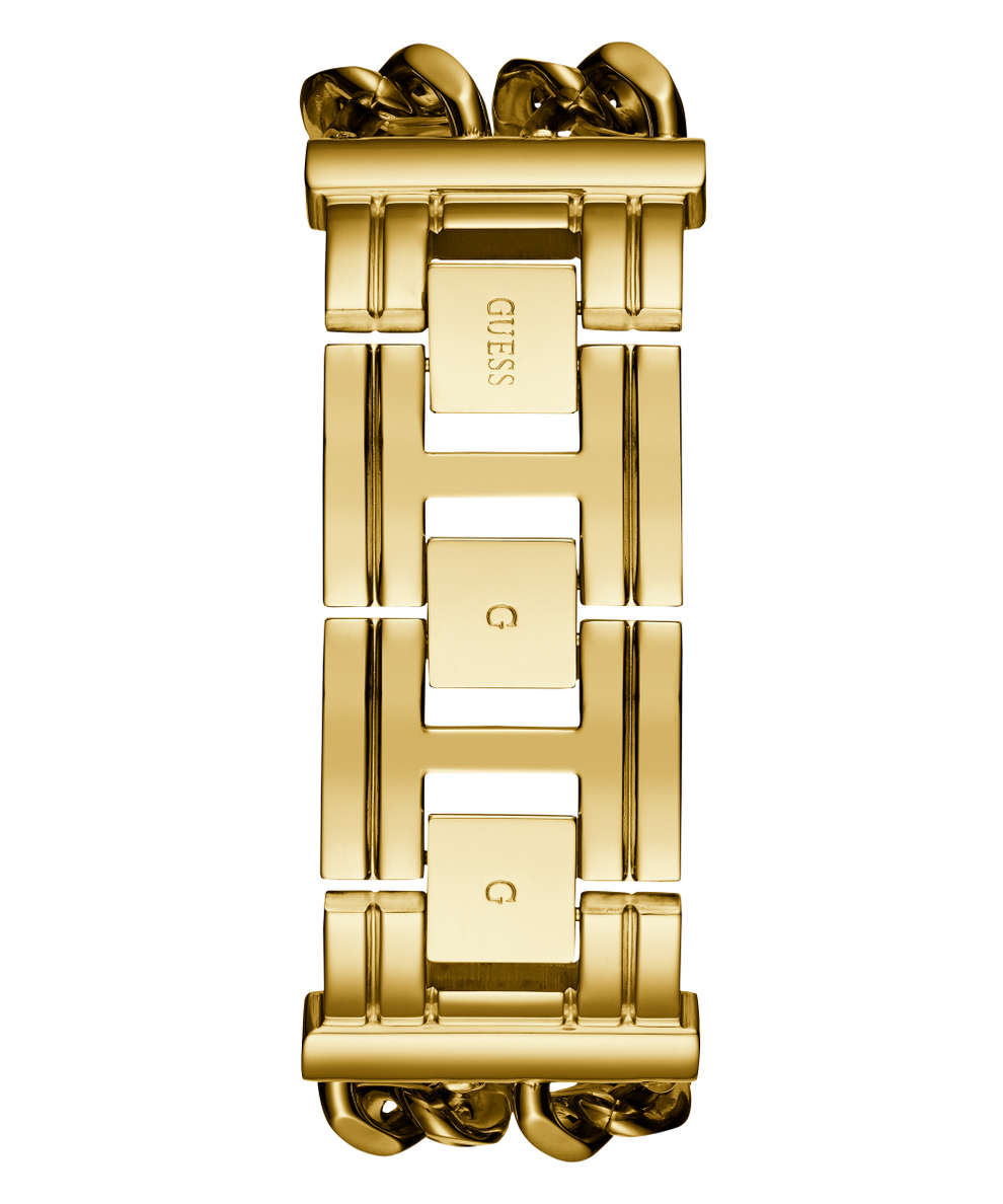  Shop Authentic Guess Trend Multi Chain Black Dial Gold Steel Strap Watch for Women - U1117L5 - Luxxuri