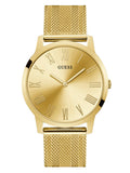  Shop Authentic Guess Richmond Gold Dial Gold Mesh Bracelet Watch for Men - W1263G2 - Luxxuri