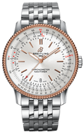  Shop Authentic Breitling Navitimer Automatic 41mm White Dial Silver Stainless Steel Mens Watch - U17326211G1A1 - Luxxuri