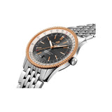  Shop Authentic Breitling Navitimer Automatic 41mm Grey Dial Silver Steel Strap Mens Watch - U17326211M1A1 - Luxxuri