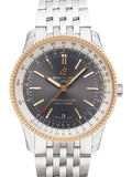  Shop Authentic Breitling Navitimer Automatic 41mm Grey Dial Silver Steel Strap Mens Watch - U17326211M1A1 - Luxxuri