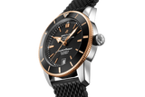  Shop Authentic Breitling Superocean Heritage II B20 42mm Black Dial Black Mesh Bracelet Mens Watch - UB2010121B1S1 - Luxxuri
