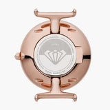  Shop Authentic Emporio Armani Retro Quartz Silver Dial Rose Gold Steel Strap Watch For Women - AR1776 - Luxxuri