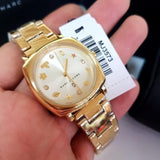  Shop Authentic Marc Jacobs Mandy White Dial Gold Steel Strap Watch for Women - MJ3573 - Luxxuri