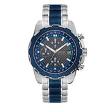  Shop Authentic Guess Octane Chronograph Blue Dial Two Tone Steel Strap Watch for Men - W1046G2 - Luxxuri