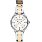  Shop Authentic Michael Kors Pyper Quartz Silver Dial Two Tone Steel Strap Watch For Women - MK1041 - Luxxuri