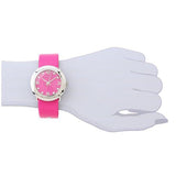  Shop Authentic Marc Jacobs Amy Pop Pink Dial Pink Leather Strap Watch for Women - MBM1286 - Luxxuri