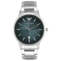  Shop Authentic Emporio Armani Renato Quartz Blue Dial Silver Steel Strap Watch For Men - AR11182 - Luxxuri