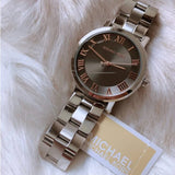  Shop Authentic Michael Kors Norie Grey Dial Silver Stainless Steel Strap Watch for Women - MK3559 - Luxxuri