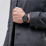  Shop Authentic Emporio Armani Renato Chronograph Black Dial Black Mesh Bracelet Watch For Men - AR2498 - Luxxuri