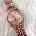  Shop Authentic Michael Kors Lexington Rose Gold Dial Rose Gold Steel Strap Watch for Women - MK5569 - Luxxuri