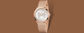  Shop Authentic Calvin Klein Minimal White Dial Rose Gold Mesh Bracelet Watch for Women - K3M22626 - Luxxuri