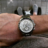  Shop Authentic Hugo Boss Rafale Competitive Sport Silver Dial Silver Steel Strap Watch for Men - 1513511 - Luxxuri