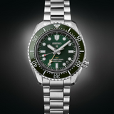  Shop Authentic Seiko Prospex GMT Divers Automatic Marine Green Dial Silver Steel Strap Watch For Men - SPB381J1 - Luxxuri