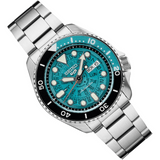  Shop Authentic Seiko 5 Sports SKX Skeleton Green Dial Silver Steel Strap Watch For Men - SRPJ45K1 - Luxxuri