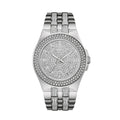  Shop Authentic Bulova Crystal Pave Silver Dial Silver Steel Strap Watch for Men - 96B235 - Luxxuri
