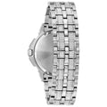  Shop Authentic Bulova Crystal Collection Pave Silver Dial with Crystals Silver Steel Strap Watch for Men - 96C134 - Luxxuri