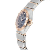  Shop Authentic Omega Constellation Quartz Diamonds Blue Dial Two Tone Steel Strap Watch for Women - 131.20.25.60.53.002 - Luxxuri